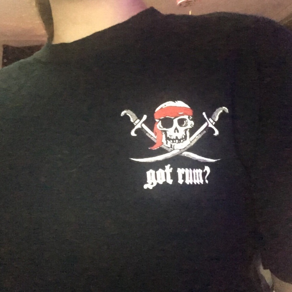 ST PETE FLORIDA GOT RUM VINTAGE PIRATE TEE SHIRT UNISEX - Picture 5 of 6